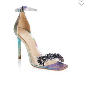 SCHUTZ Purple High Heel Sandals
